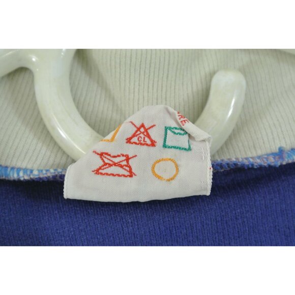 Adidas BC Games VTG Shirt Rugby Soccer Jersey #10 Blue & White Size 34/36 - Picture 8 of 8